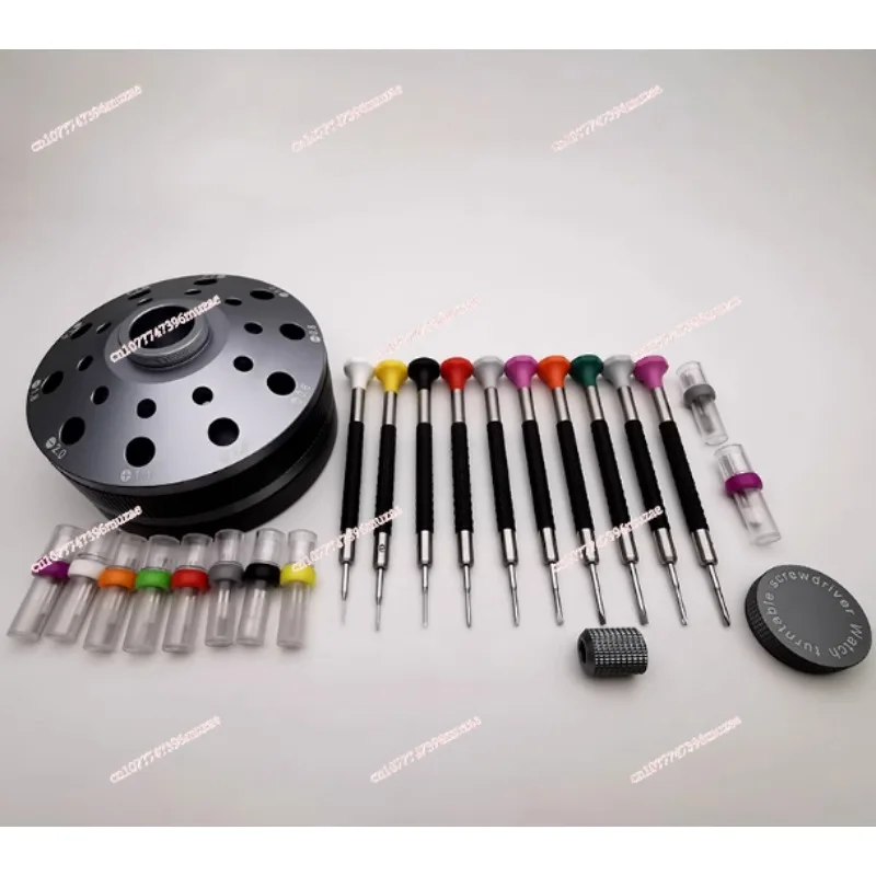 Watchmaker's Stainless Steel Repair Tools  Precision Screwdriver Set with Spare Blades