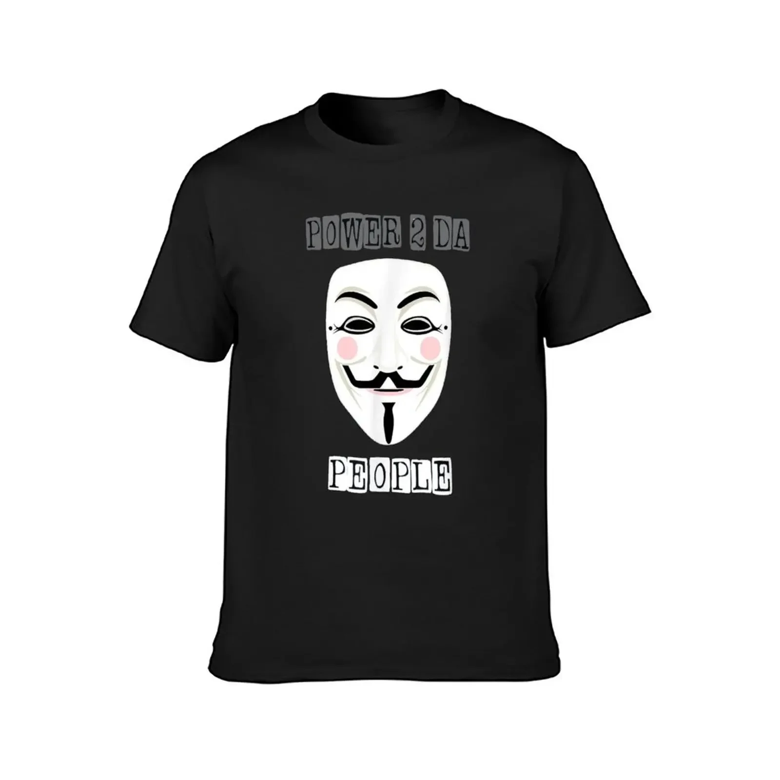 Project Zorgo Anonymous Mask Hacker T-Shirt anime t shirts plus sizes kawaii clothes mens t shirt graphic