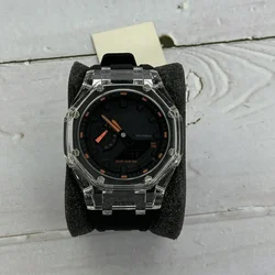 GA-2100AP DIY New Men's Watch Series LED Display Dual Resin Strap Luxury G User Sport Multi Shock  function Watch