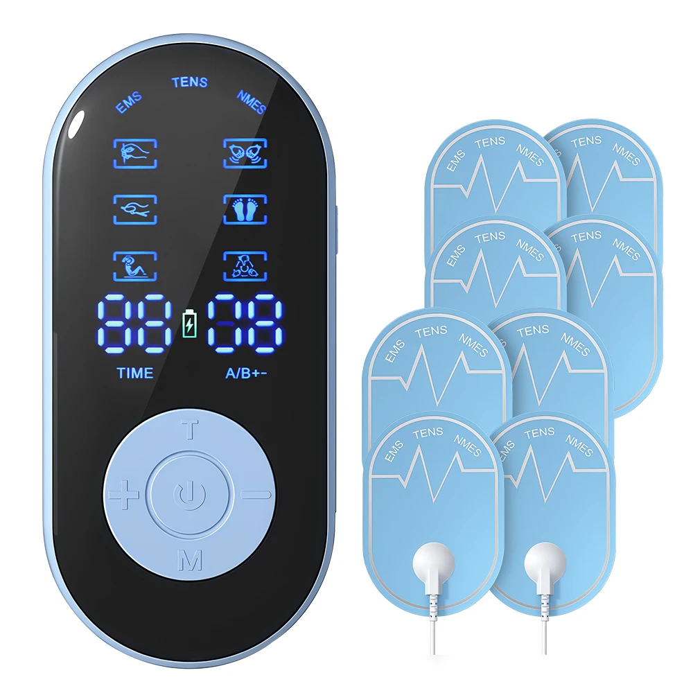 

18 Modes Electric Tens Relax Muscle Stimulator EMS Acupuncture Body Massage Digital Therapy Slimming Machine Electrostimulator