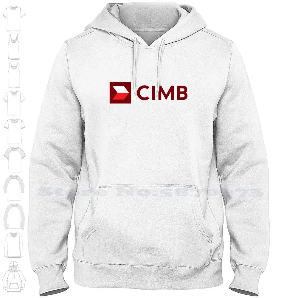 

Повседневная одежда CIMB с логотипом, толстовка с логотипом из 100% хлопка