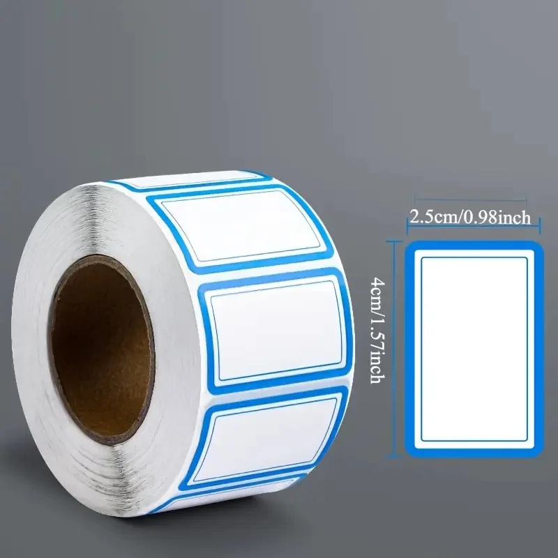 500Pcs Freezing Labels Stickers No Residue Peel Waterproof & Oil-Resistant Freezer Fridge Pantry Gift Tags Office Label Stickers