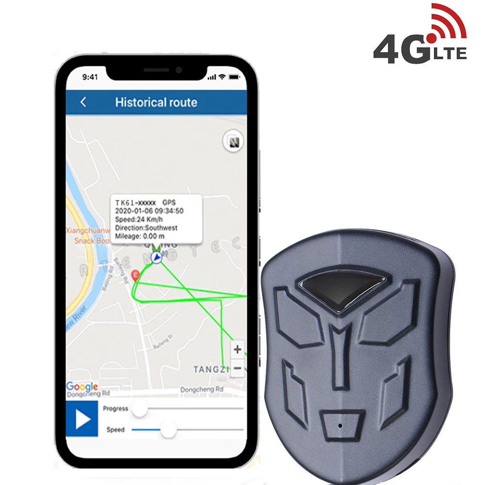 

GPS Trcker 4G Car Vehicle Truck Locator Magnet Standby 90Days Voice Monitor 5000mAh 3G 2G Tracking Device Alarm Free APP