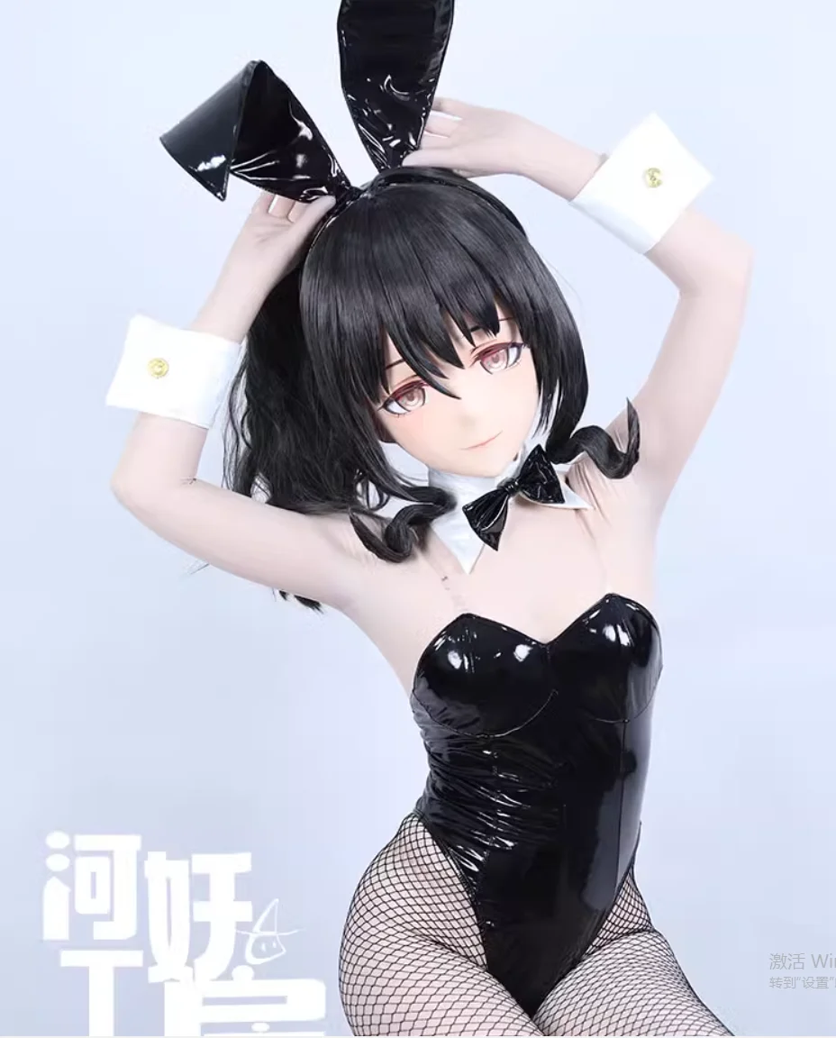 

C-58-42 на заказ полная голова смола мультфильм косплей японский персонаж аниме ролевая игра Crossdress маска кигуруми с задней оболочкой