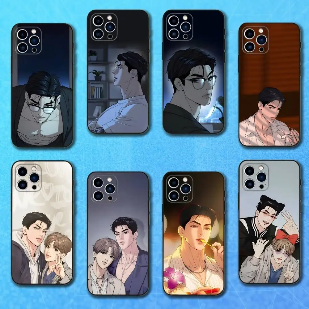 

J-Jinx J-Jaekyung Kim D-Dan Case For iPhone 17,16,15,14,13,12,11 Plus,Pro Max,XS,X,XR,SE,Mini,8,7,Soft Silicone Black Cover