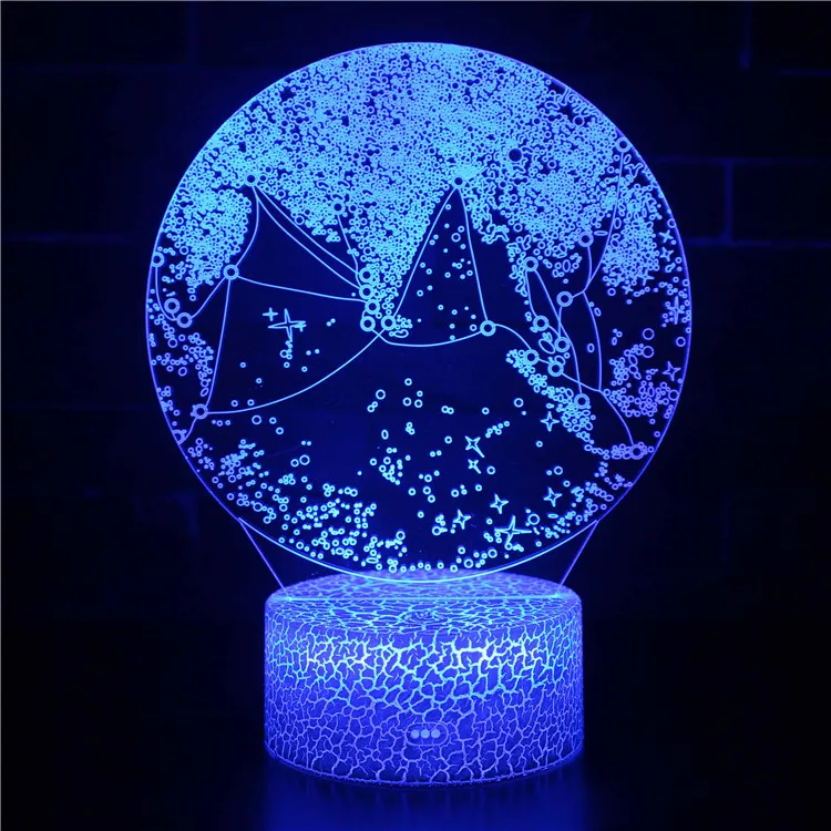 

Kids Room Usb Led Night Light Holiday Home Deco Gift Nightlights Children's Room Decoration 3d Night Light