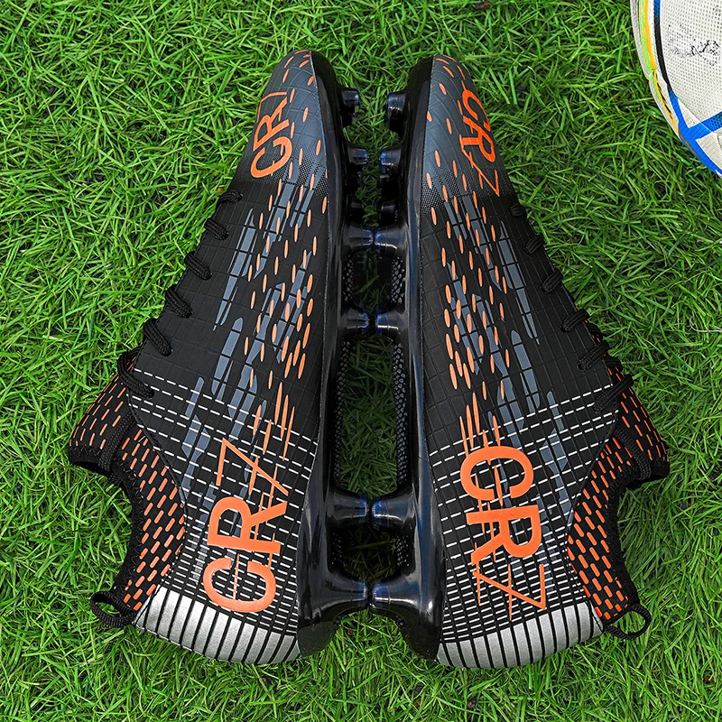 CR7 Football Boots Low-Top Training Shoes Men's Women's Long Nails Professional Competition And Training Shoes