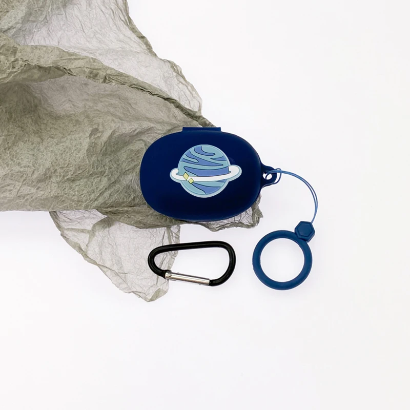 الكرتون الحال بالنسبة JBL الحرة II قضية خاتم سيليكون مكافحة قطرة حماية بلوتوث حقيبة سماعة الاذن صندوق الملحقات