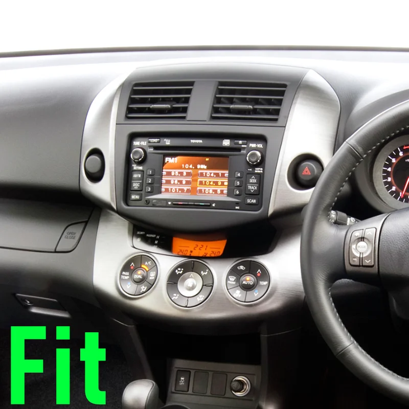 

7“ 4-64GB For Toyota RAV4 2007-2011 Car Radio Wireless CarPlay Android 15 Auto Stereo Head Unit FM GPS BT Plug & Play