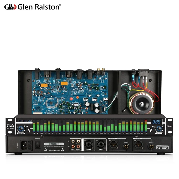 Glen Ralston EQA31 Complete Equalization & Loud Speaker Control Management Signal Processing System