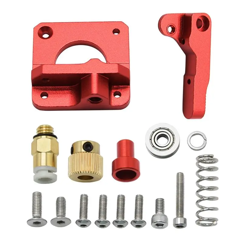 ABIJ-CR10 3D Printer Extruder Kit Remote Direct Extruder Upgraded MK8 Extruder Drive Feed Kit Right/Left Hand Right