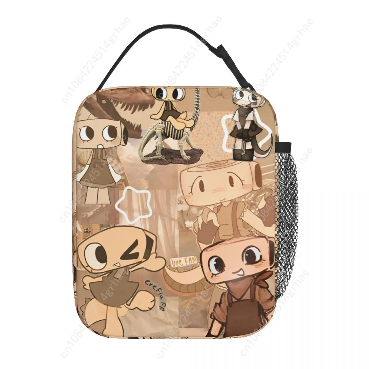 Dandys World Accessories Insulated Lunch Bag For Outdoor Storage Food Boxes Leakproof Cooler Thermal Lunch Boxes