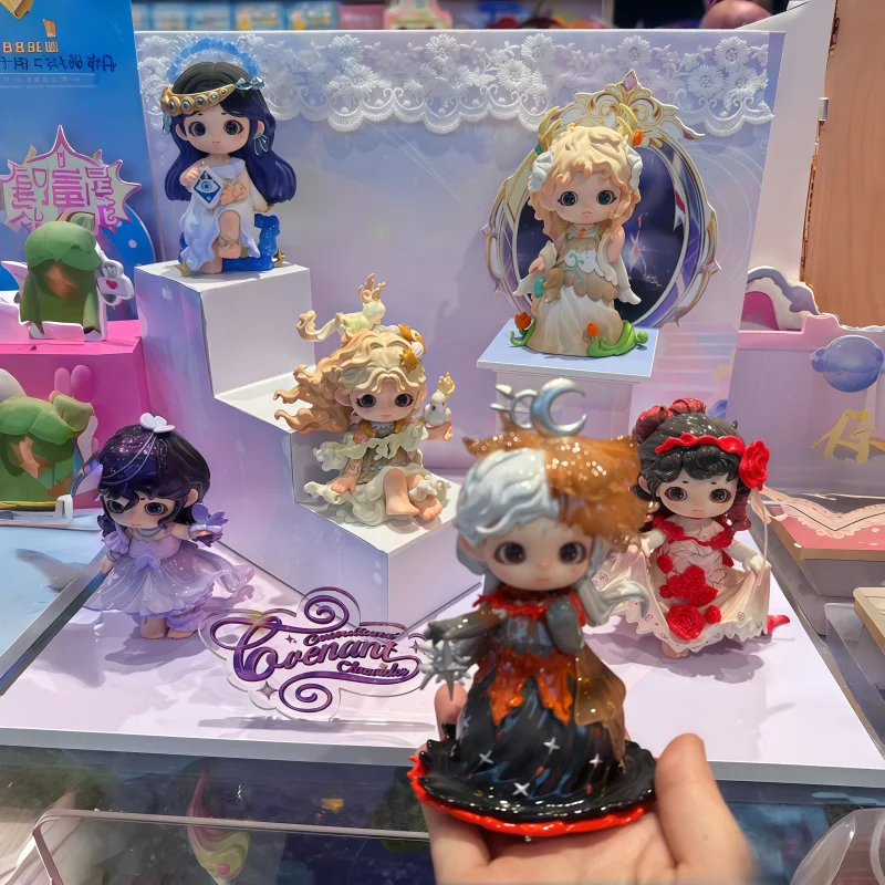 

Аутентичная в наличии гречневая слепая коробка Guardian контракт книга для мероприятий милая кукла ручной работы модное украшение орнамент подарок сюрприз