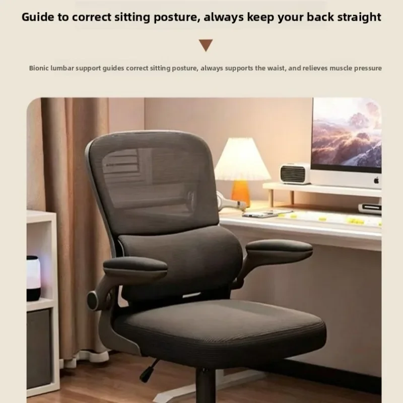 Height Adjustable Support Comfortable Long Hour Office Furniture Ergonomic Lumbar Support Student Office Chair Prolonged Sitting