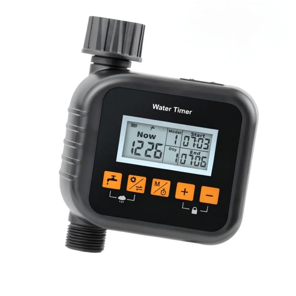 Outdoor Smart Water Timer Automatic Irrigation Controller Metal Fitting For Garden Lawn Plant Watering Equipment