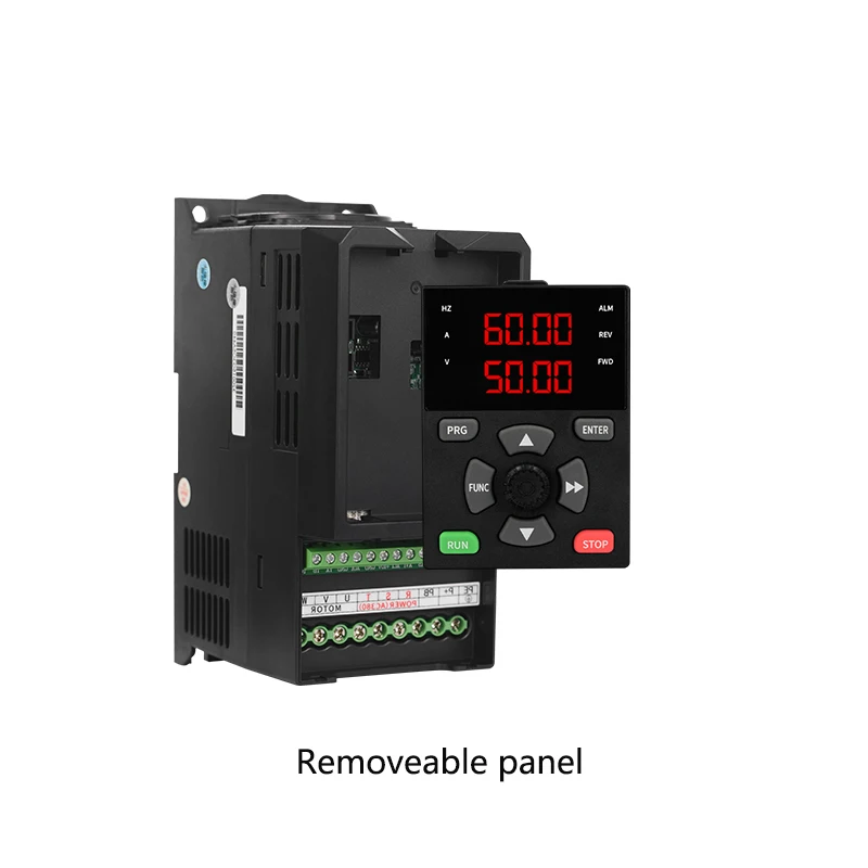 RS485 Solar Converter 0.75/1.5/2.2/3.0/4.0/5.5/7.5 KW 5/7/10HP DC380-620V to 3 Phase 380V 220V Variable Frequency Drive Inverter