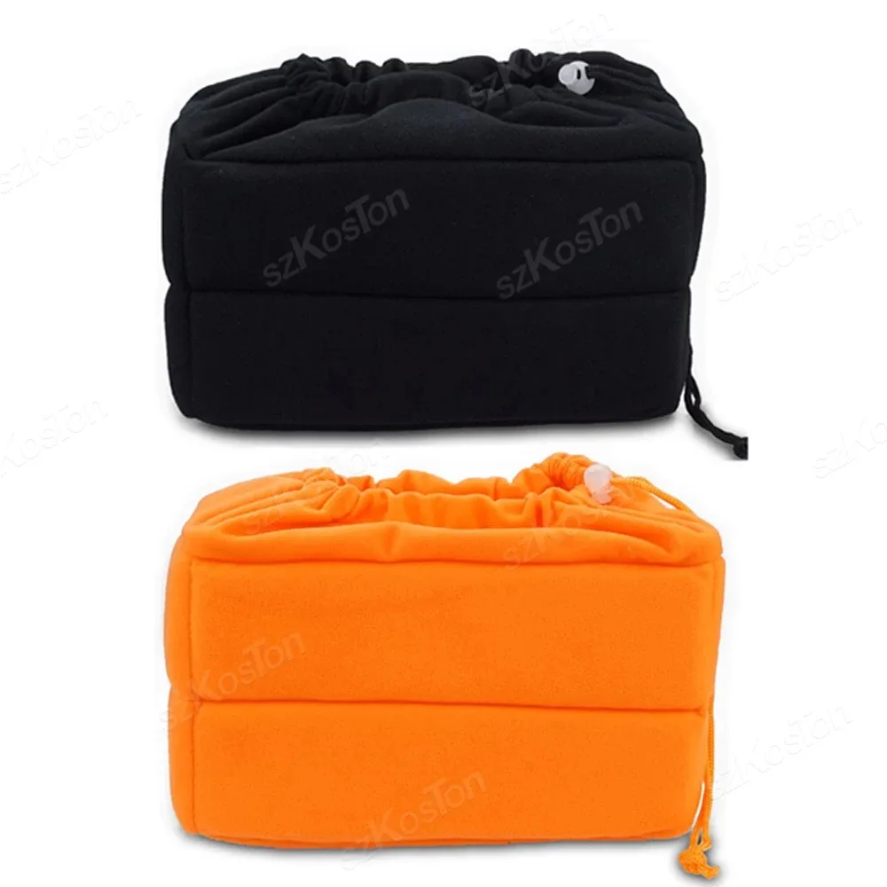 

Camera Shockproof Bag Insert Partition Camera With Hand Bag Thicken Padded Divider Cover Case for DSLR Camera