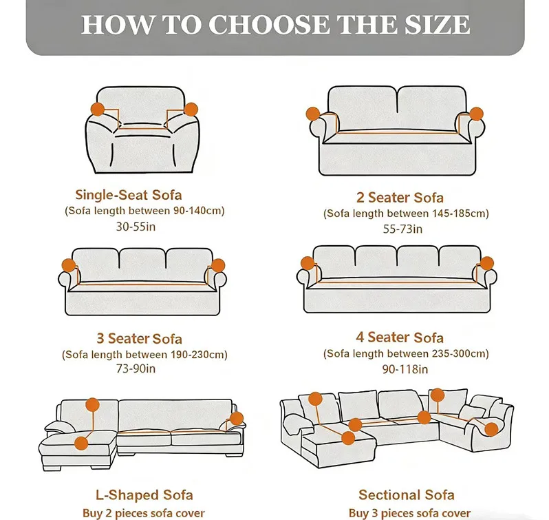 Easy-going Sofa Cover Living Room High Stretch Sofa Cover Pets Dogs Friendly Anti Slip Thickened Slipcovers Furniture Protector
