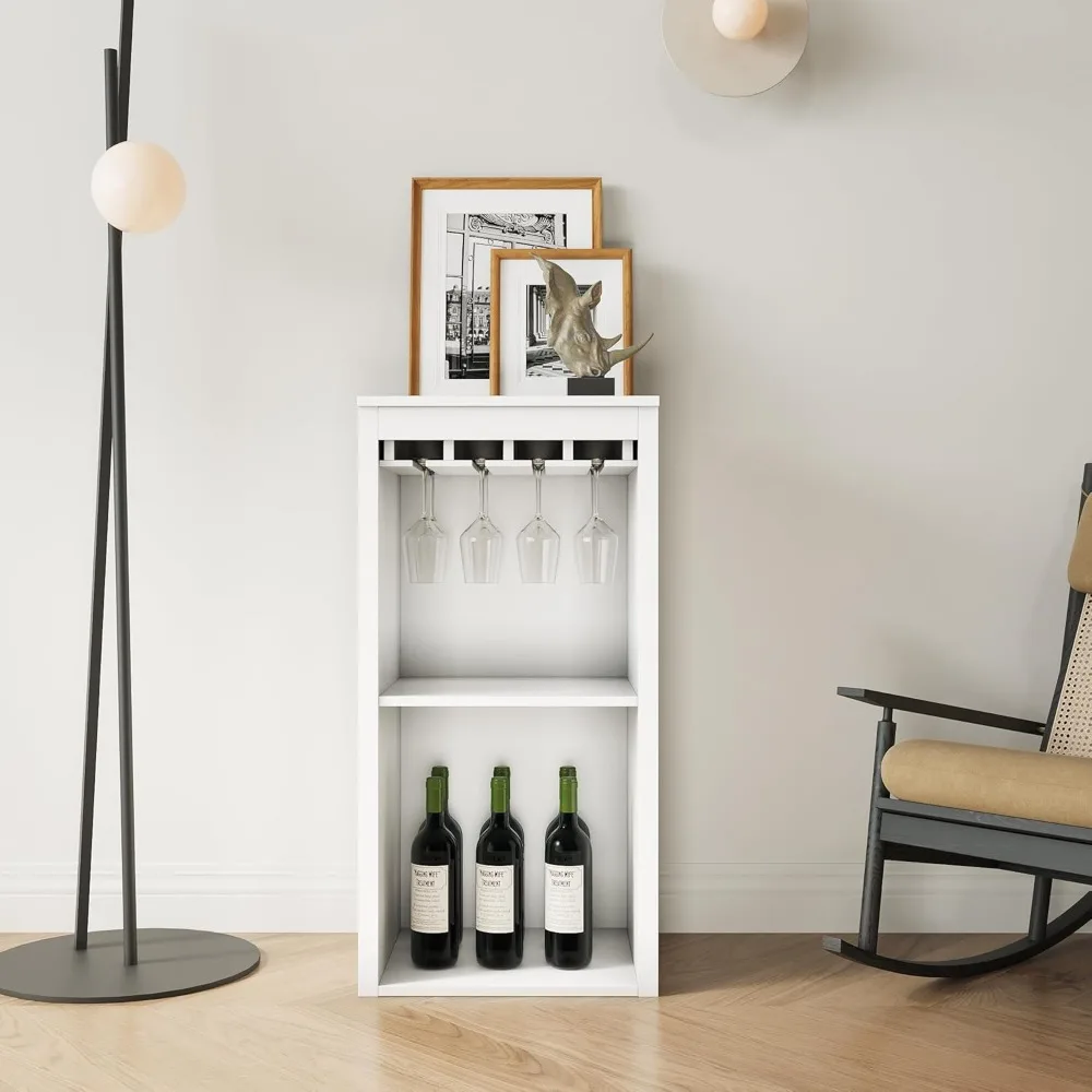 Modular Wine Cabinet Bar Cabinet with Wine Holder, Home Bar Wine Cabinet, Storage Bar Cabinet for Living Room Dining Room Home B