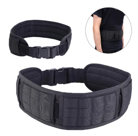 Outdoor Multifunctional Breathable Belt Molle Mount System Tactical Lumbar Seal Quick Draw Waist Protector