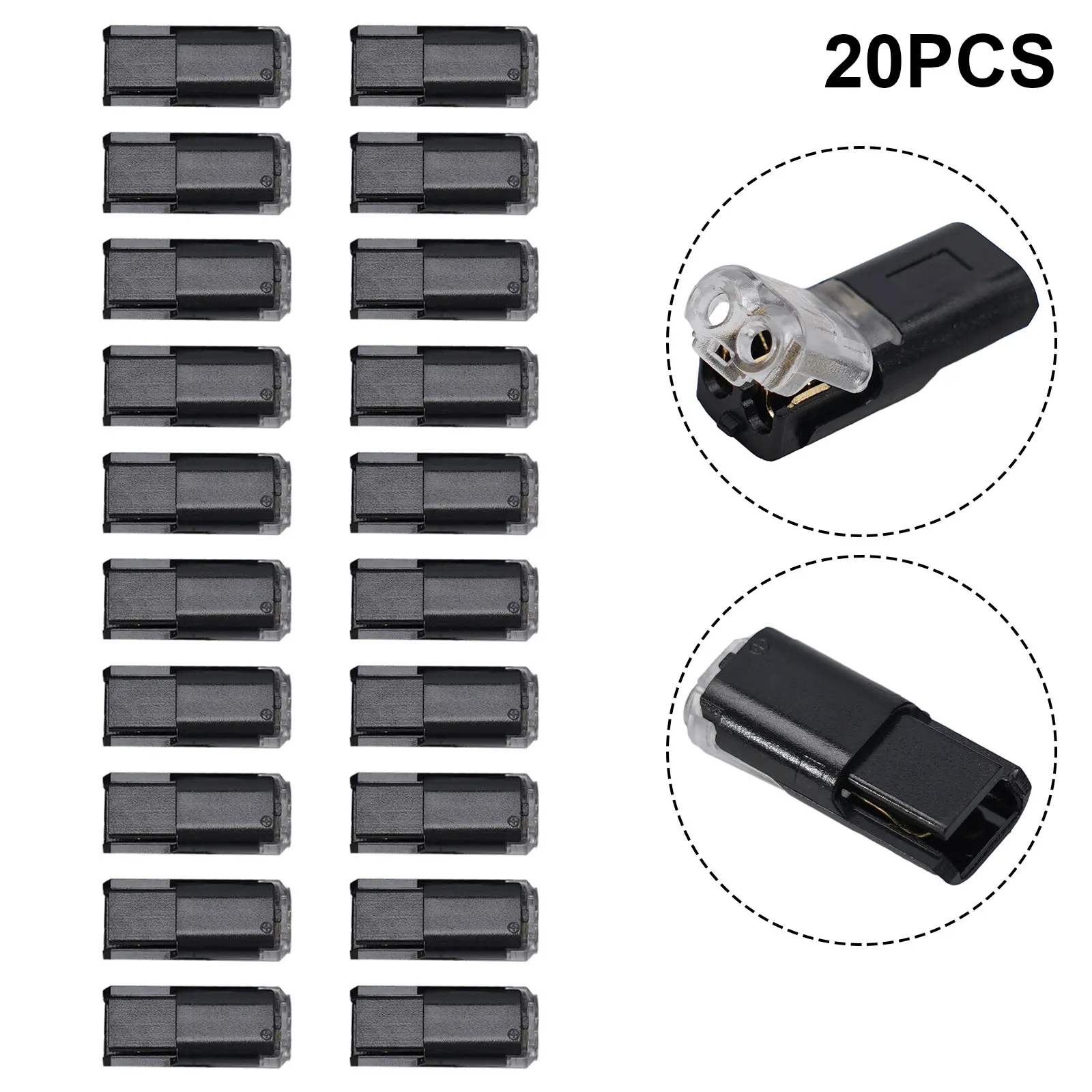 Compatibility COMPATIBILITY AND SAFETY Efficiency LED Wire Connectors Double-Wire Connector Normal Working TEMP