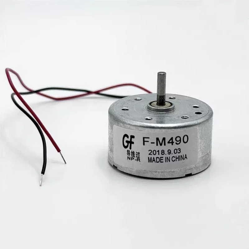 Mini Motor do Eixo Redondo, Energia Solar DIY, Modelo de Ventilador de Brinquedo, Baixa Corrente, Mudo, Hobby, RF-300CA, DC 1.5V, 3V, 3.7V, 5V, 6V, 5200rpm, 24 milímetros