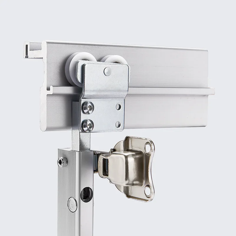 Imagem -04 - Dobradiça de Porta Dobrável para Armário Pendurado Hardware Acessórios Faixa Superior Vestiário