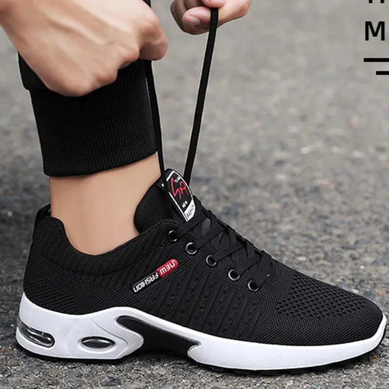 Men's Sneakers 2024 new lace up Casual shoes Light breathable sport Running Shoes for Men tennis training shoe zapatillas hombre