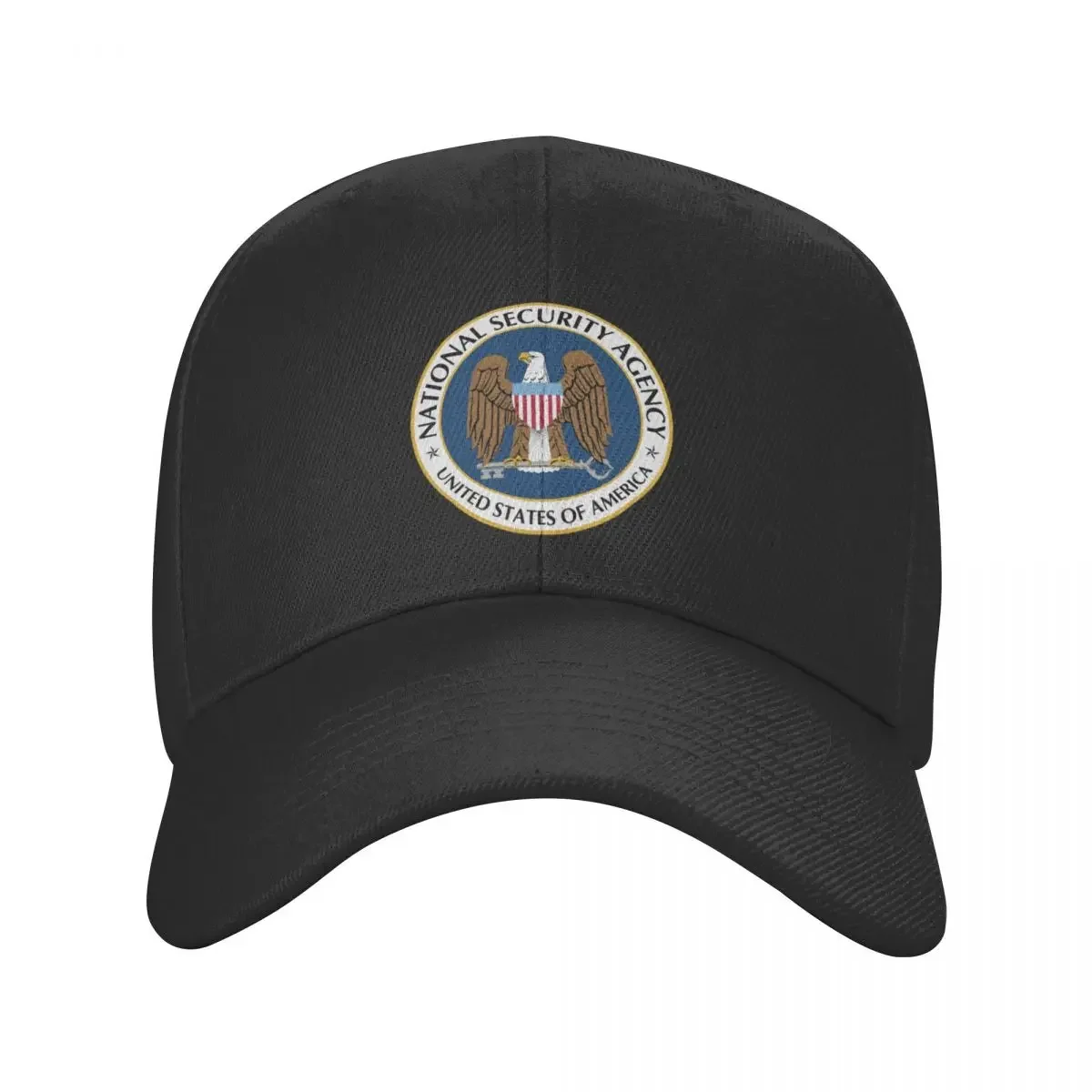 NSA NATIONAL SECURITY AGENCY OF THE UNITED STATES Baseball Cap New In Hat Sports Cap Fluffy Hat Sunhat Female Men's