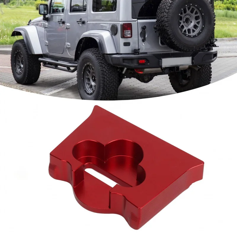 For Jeep Wrangler JL JLU 18-22 Red Tailgate Limit Lock Buffer Pad