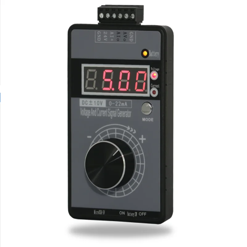 QH-VISG2-ED/EN  High-precision handheld 0-10V5V voltage 0-4-20mA current signal generator