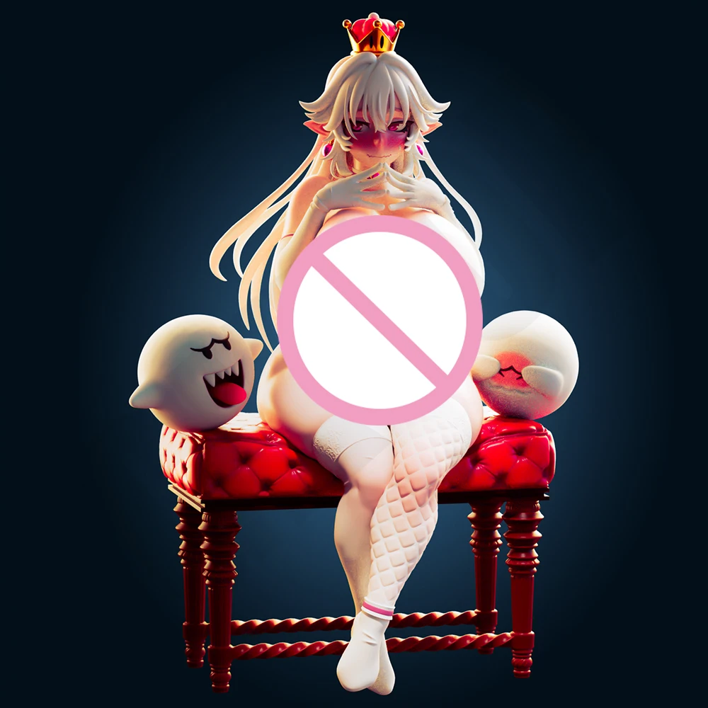

1:24 Officer Rhu Ghost Lady Princess NSFW 3d Print Resin Toy Kit Gk Unpainted Figurine Diy Unassembled Statue Figures Model Toy