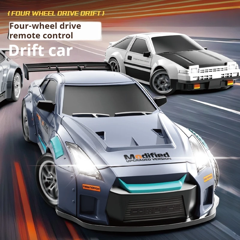 1:24 Maßstab 4WD RC Drift Auto 2,4G Ferngesteuertes Professionelles Hochgeschwindigkeits-Drift-Rennauto Spielzeug für Kinder Modellfahrzeug