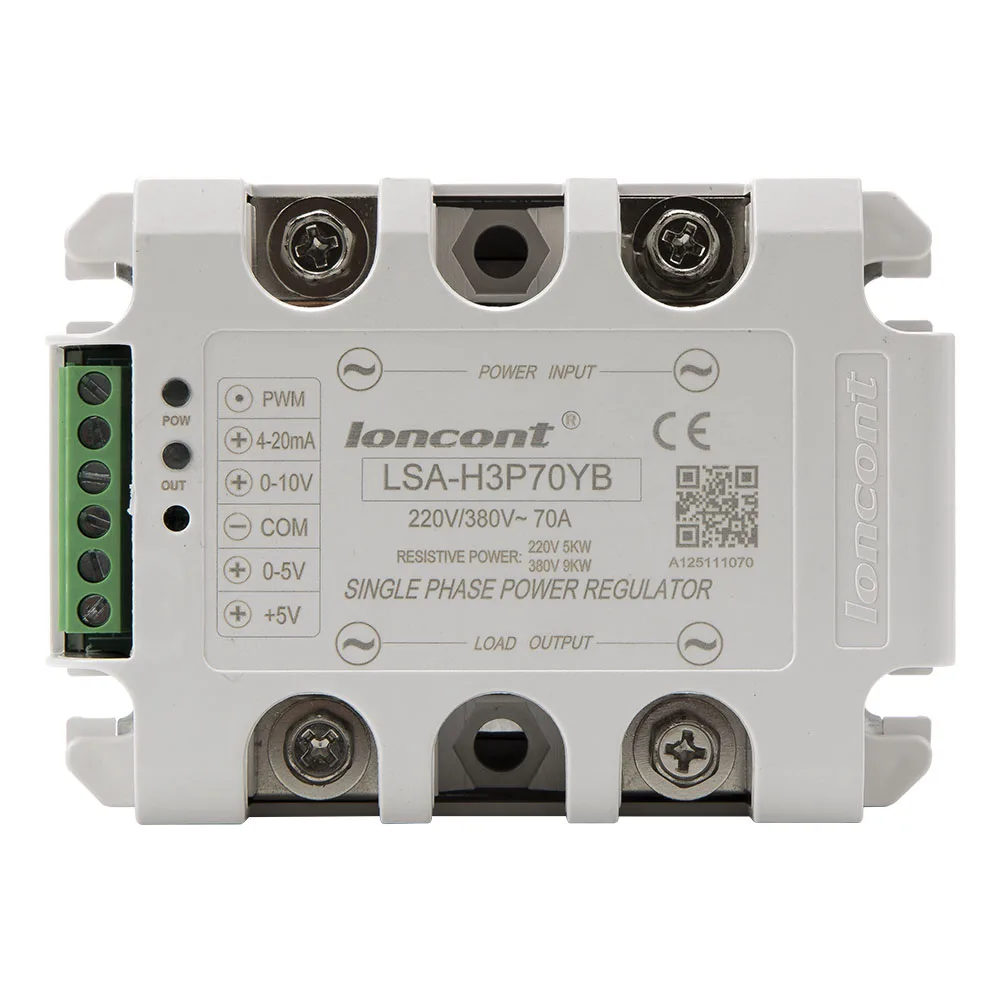 LSA-H3P50YB single phase AC 50A 220V/380V solid state voltage regulator / power regulator module
