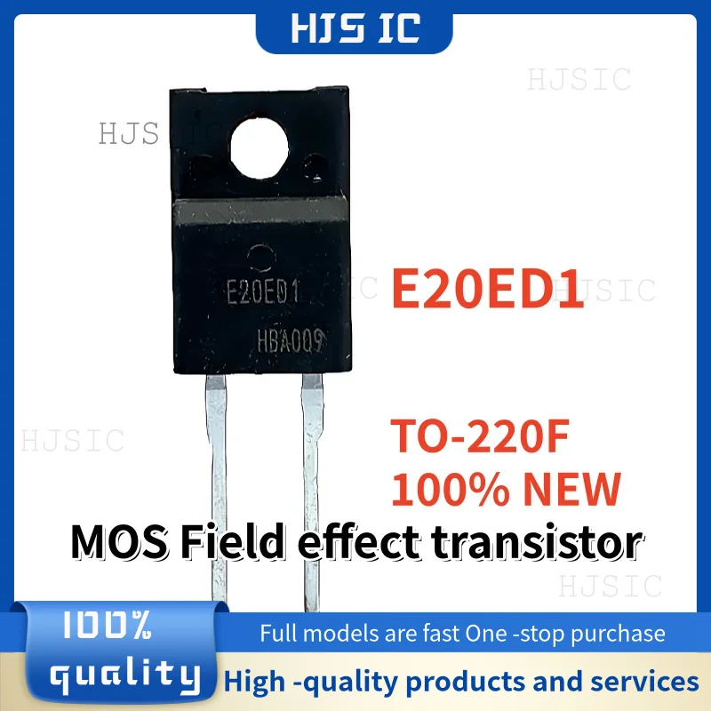 10PCS 100% NEW E20ED1 IDV20E65D1 TO-220F MOS Field effect transistor Best Quality In Stock