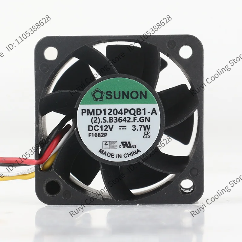 New SUNON PMD1204PQB1-A 12V 3.7W 4028 four-wire server fan