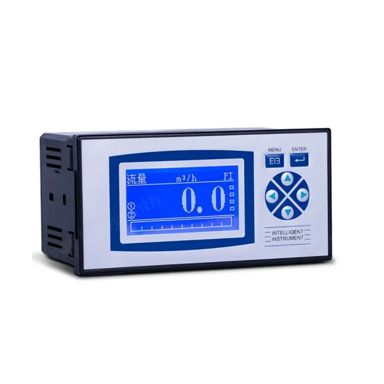 Intelligent flow totalizer meter flow display secondary instrument digital meter liquid crystal display digital