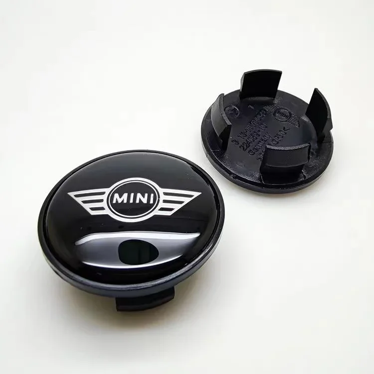 4Pcs 54MM Car Wheel Hub Center Cap Badge Accessories For MINI Cooper S Works JCW R55 R56 R50 R53 R60 R61 F54 F55 F56