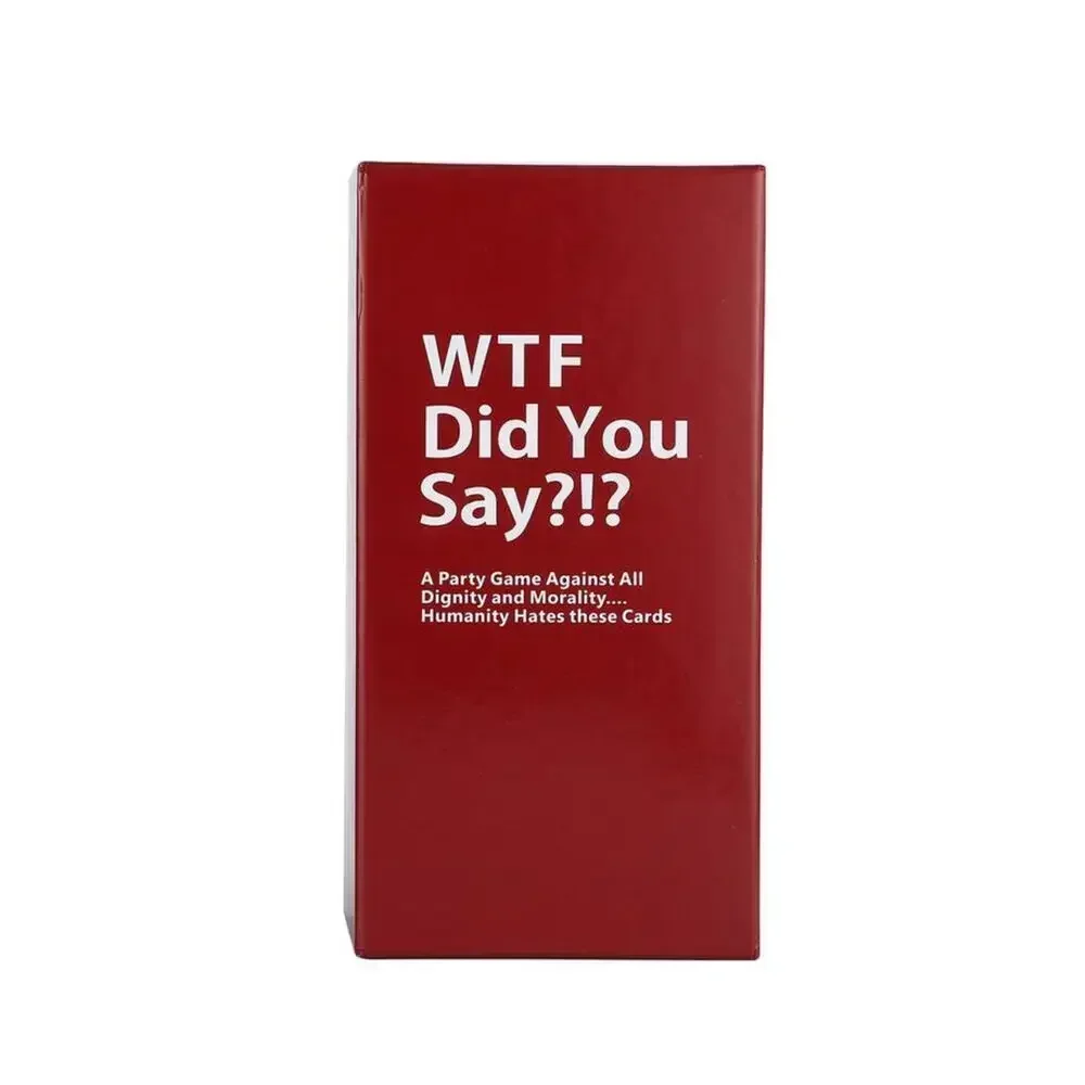 WTF Did You Say?!? A Party Game Against All Dignity and Morality AU STOCK Board game