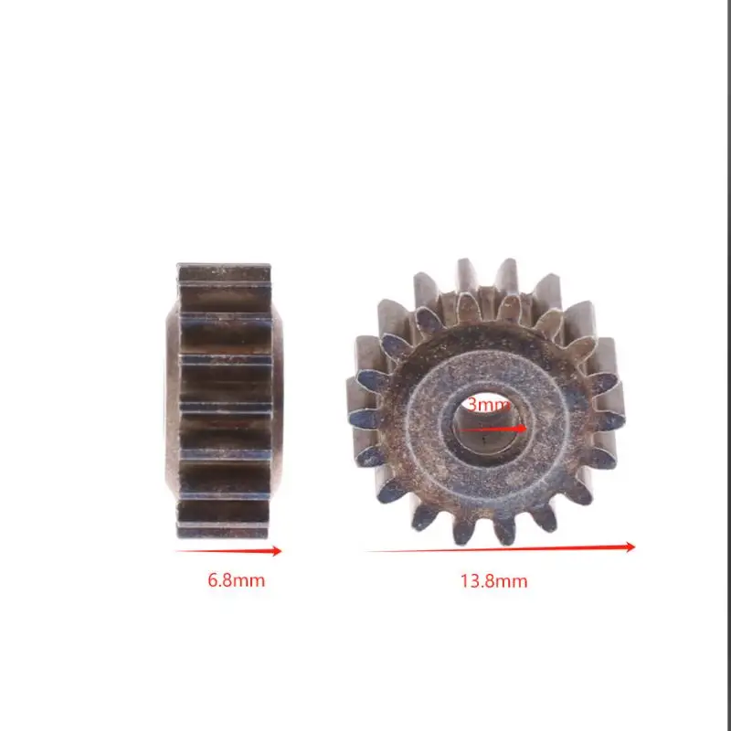1/3 Packung mit 3 mm 18-Zahnrädern für elektrische Bohrmaschinen, ideal für Elektrowerkzeuge