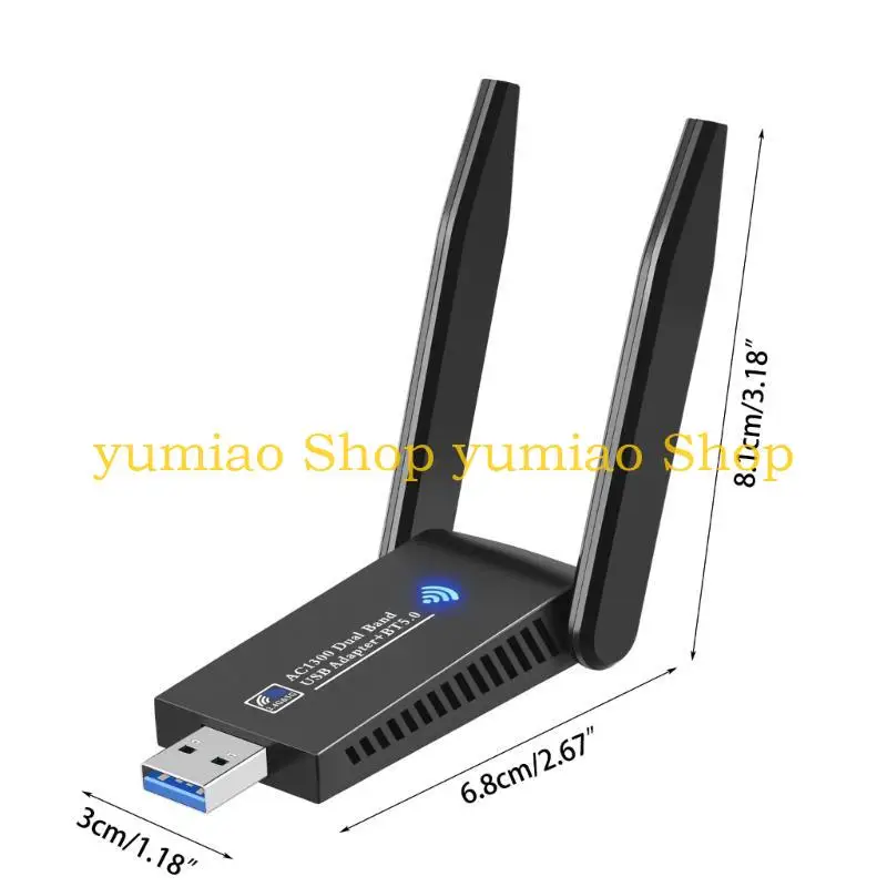 587B Wireless Card for Desktop-PC Support for WindowsXP Vista- USB3.0 2.4G