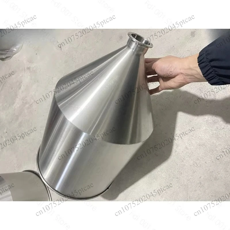 Large diameter drum food machinery filling machine, industrial use, thickened 304 stainless steel hopper