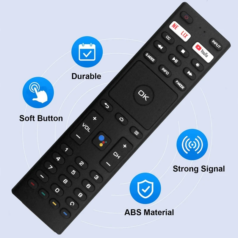 Replace RM-C3329 Remote Control For JVC Smart 4K UHD LCD HDTV RM-C3359 RM-C3369 Spare Parts Accessories Parts