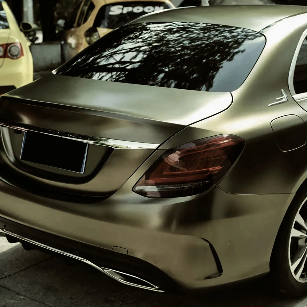 Pearl Metal Brown Car Sticker Bubble Free Wrap Vinyl Film PET Auto Body Self Adhesive Sticker Car Accessories Decoration