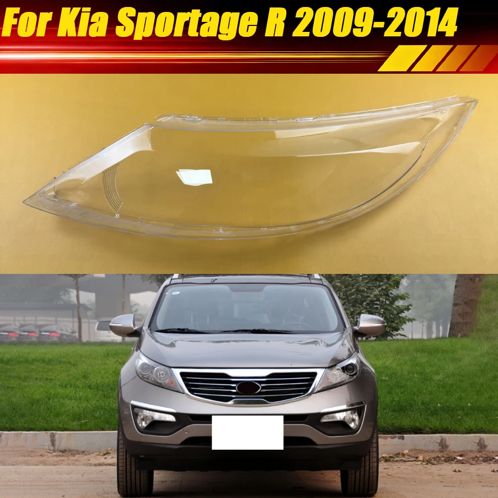 

For Kia Sportage R 2009 2010 2011 2012 2013 2014 Headlamp Shell Lampshade Lamp Shade Lens Housing Headlight Cover Plexiglass
