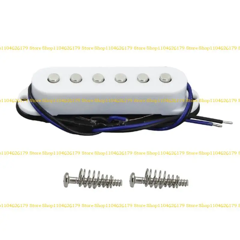 

A1A2 1Pc Guitar Pickup Alnico 5 Pickup Single Coil Pickup Guitar Neck/Middle/Bridge Guitar Pickup for Electric Guitars