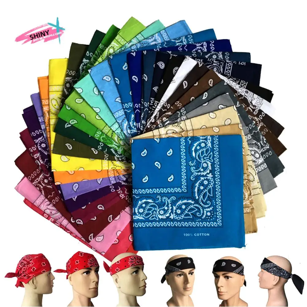 

Fashion High Handkerchief Cute Scarf Paisley Handkerchief Neck Bandana Head Wrap