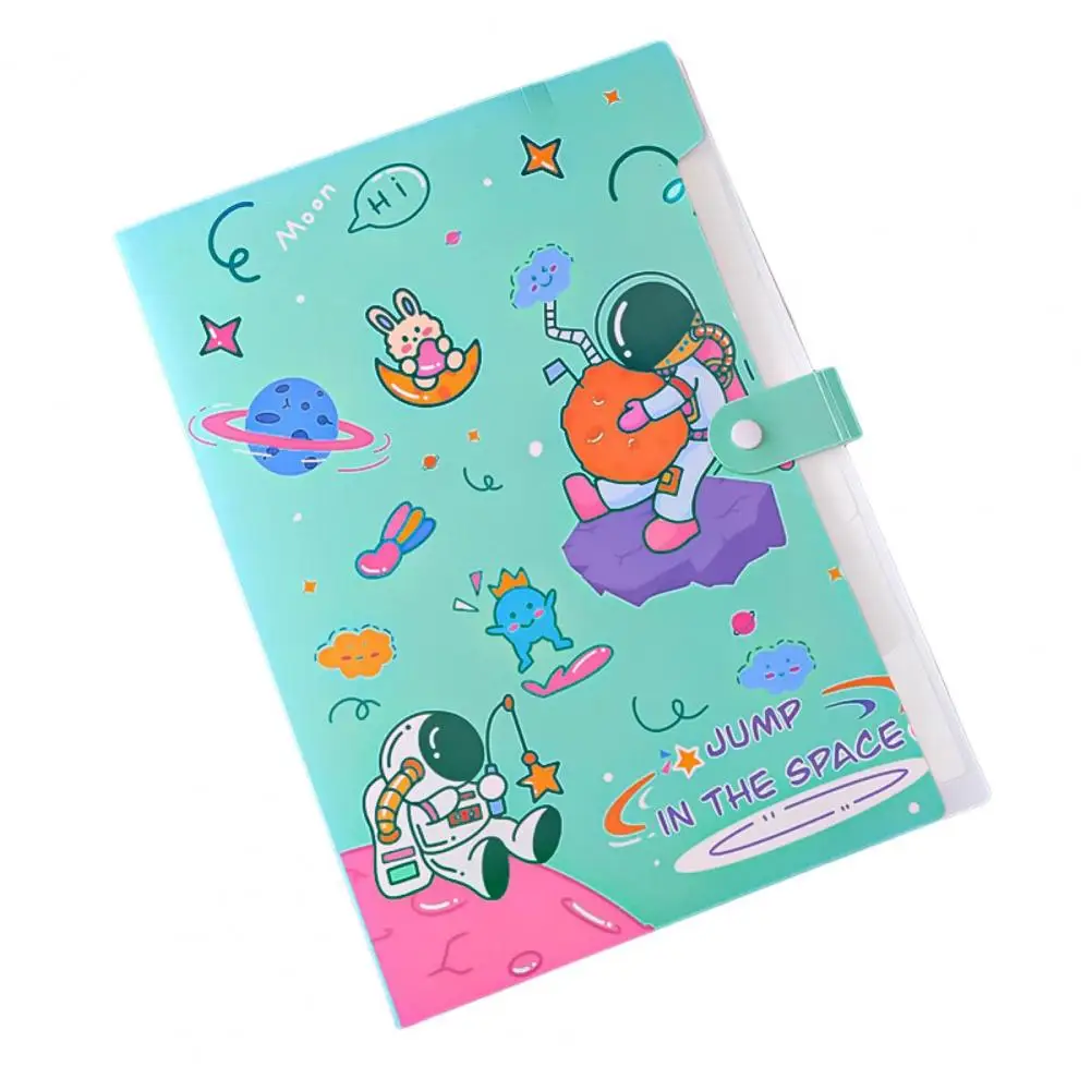 Classification Portable Student A4 Paper Sorting Storage Folder Office Accessories