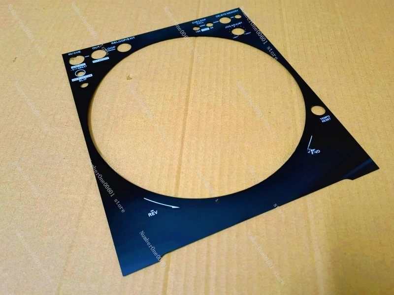 For CDJ2000NXS2 Disc Drive Chassis Decorative Panel Metal Sticker