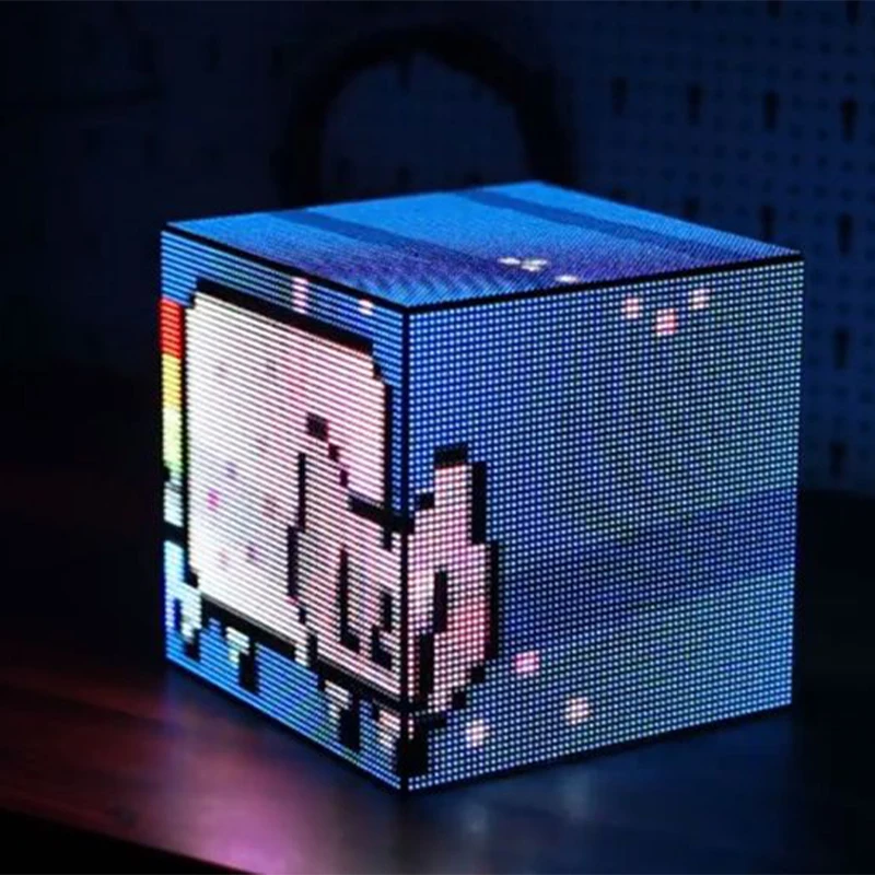 

Creative 4-Sides Magic Cube LED Screen: New Design P3 Indoor Advertising Display For Shopping Mall